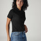 Women's Textured Slim Fit Ribbed Shirt - Side View