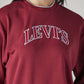 Women's Brand Logo Crew Neck Sweatshirt - Detail View