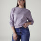 Women's Solid Regular Fit Sweatshirt - Styleshot View