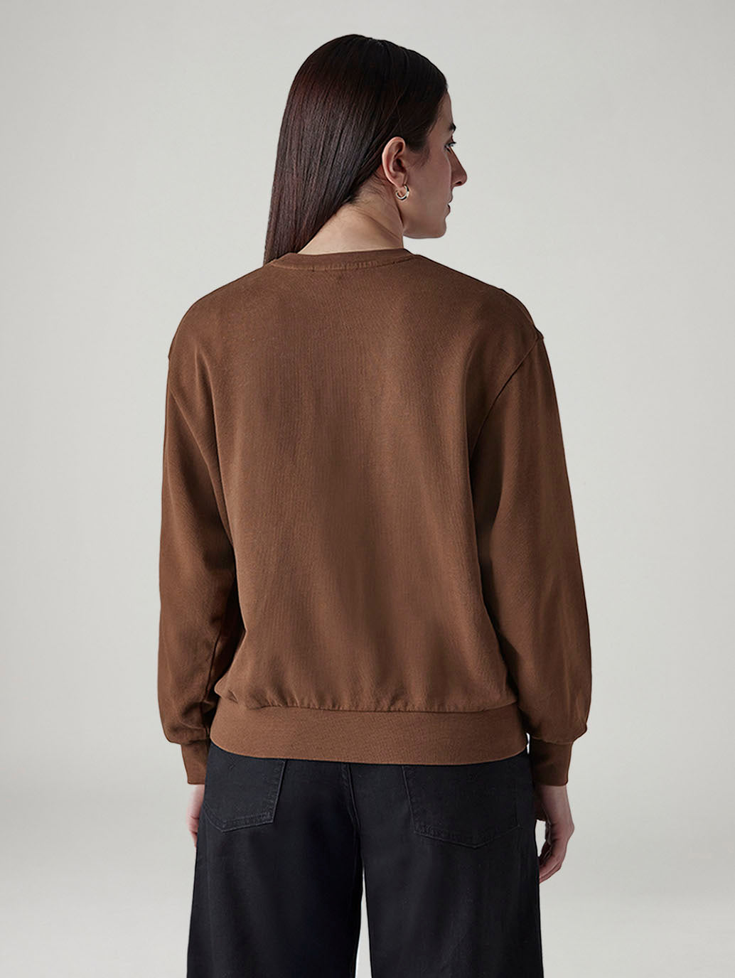 Women's Textured Regular Fit Sweatshirt - 20 View