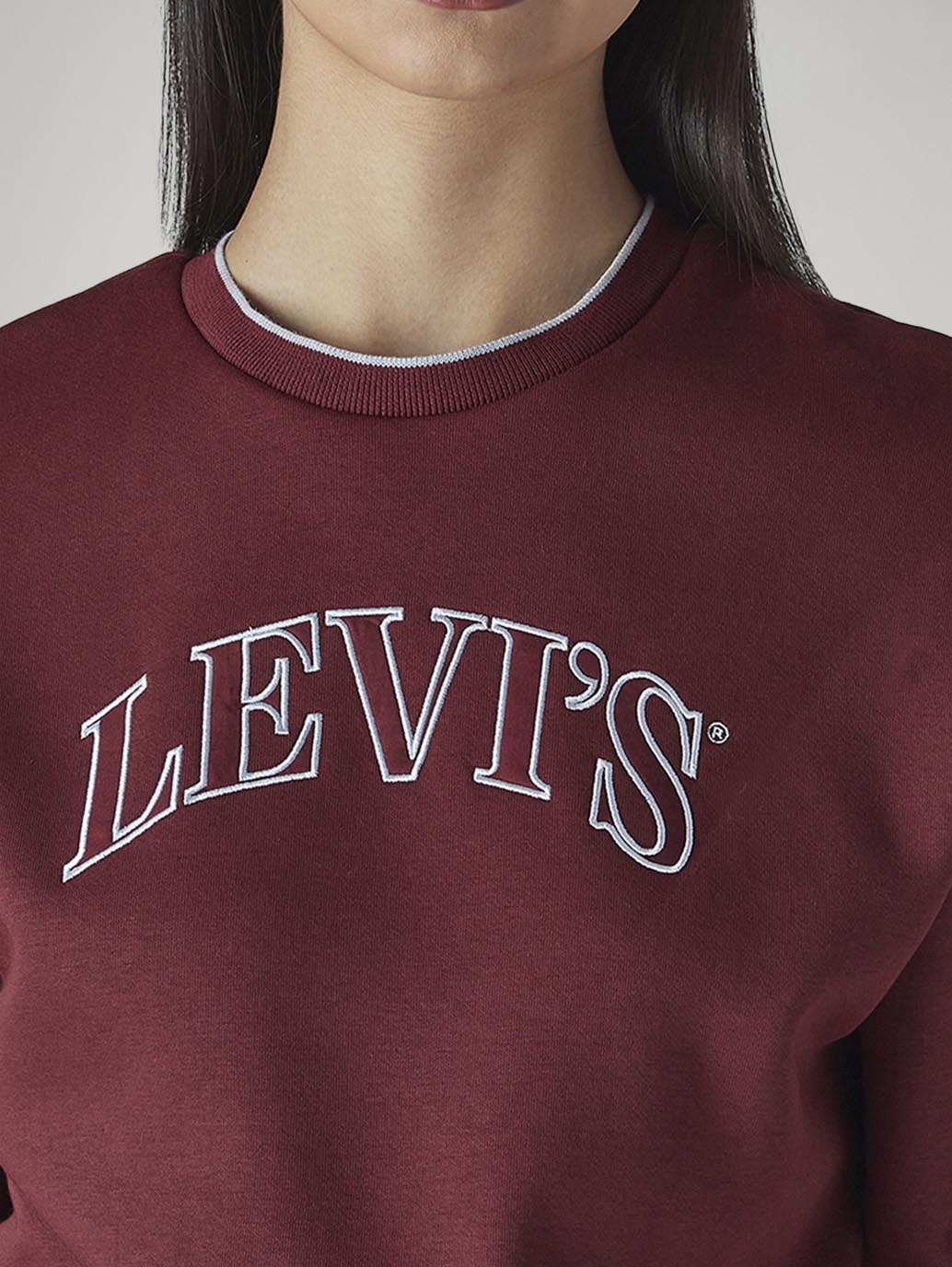 Women's Logo Printed Regular Fit Sweatshirt - Detail View