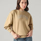 Women's Logo Printed Regular Fit Sweatshirt - Styleshot View