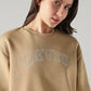 Women's Logo Printed Regular Fit Sweatshirt - Detailshot View