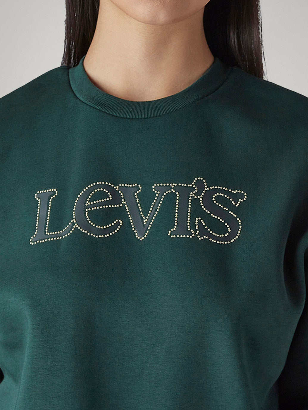 Women's Logo Printed Regular Fit Sweatshirt - Detail View