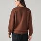 Women's Logo Printed Regular Fit Sweatshirt - Back View