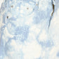 Women's Mid Rise Light Blue Regular Fit Skirt - detail View