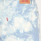 Women's Mid Rise Light Blue Regular Fit Skirt - 7 View
