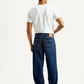 Men's 578 Dark Blue Loose Fit Mid Rise Jeans - Back View