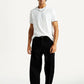Men's 578 Black Loose Fit Mid Rise Jeans - Styleshot View