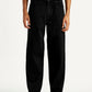 Men's 578 Black Loose Fit Mid Rise Jeans - Front View