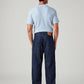 Men's 578 Dark Blue Baggy Fit Mid Rise Jeans - Back View