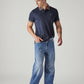 Men's 578 Indigo Baggy Fit Mid Rise Jeans - Styleshot View