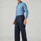 Men's 578 Dark Blue Baggy Fit Mid Rise Jeans - SIde View