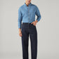 Men's 578 Dark Blue Baggy Fit Mid Rise Jeans - Front View