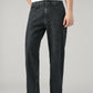 Men's 578 Black Baggy Fit Mid Rise Jeans - Front View
