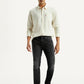 Men's 512 Black Slim Tapered Fit Mid Rise Jeans - Styleshot View