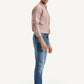 Men's 511 Mid Indigo Slim Fit Mid Rise Jeans - Side View