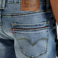 Men's 511 Light Indigo Slim Fit Mid Rise Jeans - Detail View