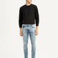 Men's 512 Light Blue Slim Tapered Fit Mid Rise Jeans - Front View