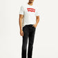 Men's 513 Black Slim Straight Fit Mid Rise Jeans - Styleshot View