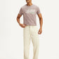 Men's 578 Cream Baggy Fit Mid Rise Carpenter Jeans - Front View