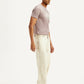 Men's 578 Cream Baggy Fit Mid Rise Carpenter Jeans - Side View
