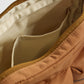 Unisex Brown Solid Messenger Bag - Detail View