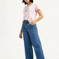 Women's Cinch 94 Med Indigo Baggy Fit Mid Rise Jeans - Styleshot View
