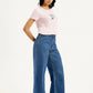 Women's Cinch 94 Med Indigo Baggy Fit Mid Rise Jeans - Side View