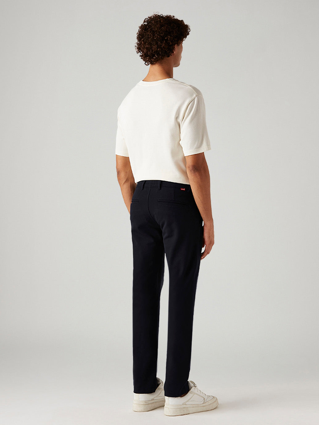 Men's 511 Black Slim Fit Mid Rise Tech Pant - Back View