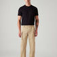 Men's Beige Authentic Relaxed Straight Fit Mid Rise Commuter Cargos - Front View