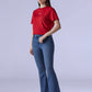 Women's 726 Light Indigo Flared Fit High Rise Redloop Jeans - 89bef660-c21a-4099-9804-11b7d614ddc3 View