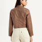 Women's Embroidered Stylised Jacket - Back View
