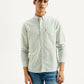 Men's Striped Slim Fit Oxford Shirt - Front View