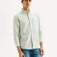 Men's Striped Slim Fit Oxford Shirt - Side View