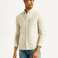 Men's Striped Slim Fit Oxford Shirt - Styleshot View