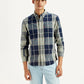 Men's Checkered Multi Color Slim Fit Shirt - Styleshot View