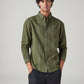 Men's Striped Green Slim Fit Shirt - 27b231e9-9e9c-4f78-9158-1e474f735b6b View