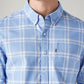 Men's Plaid Slim Fit Oxford Shirt - 20 View