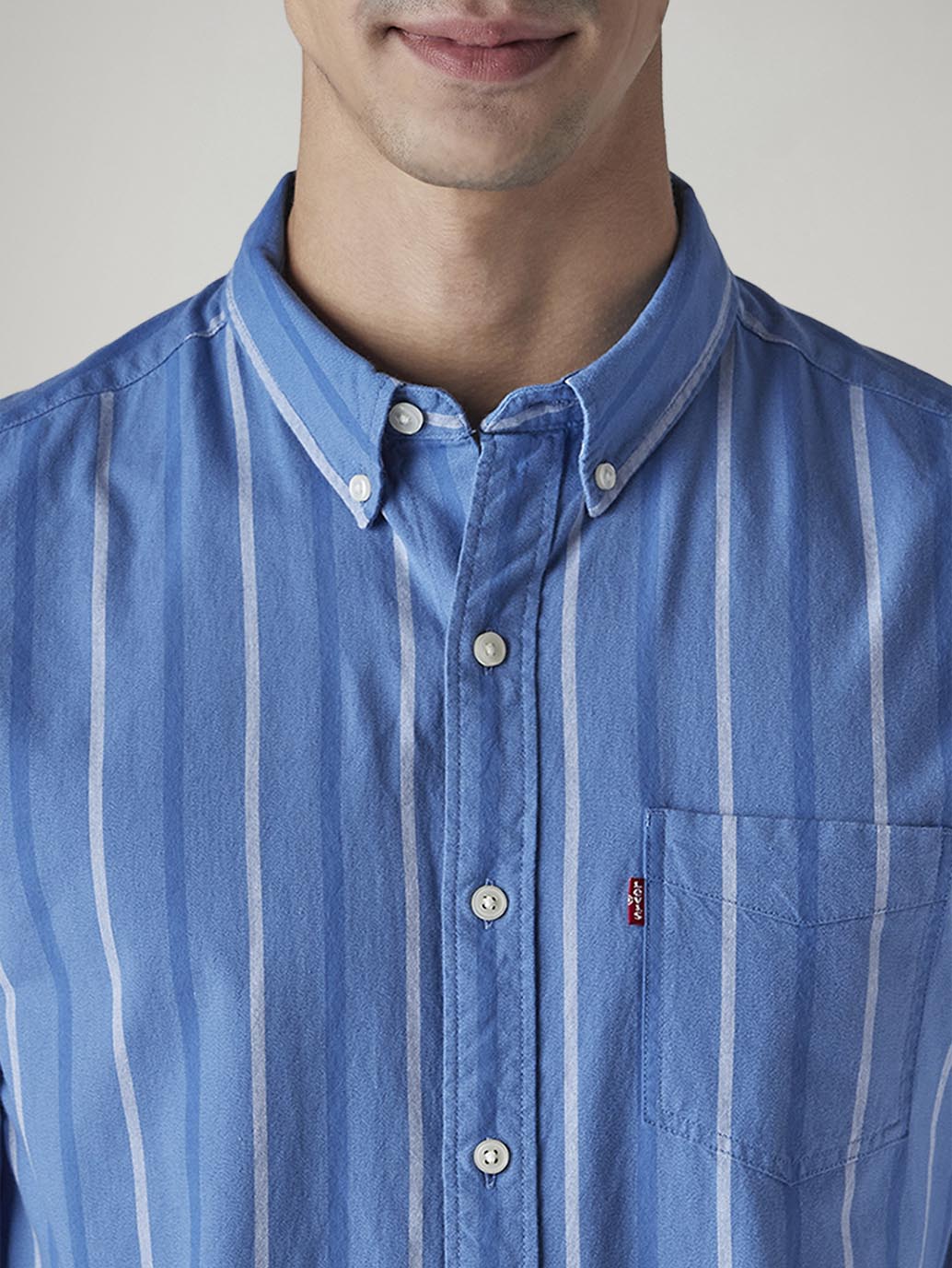 Men's Striped Slim Fit Shirt - 20 View