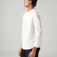 Men's Solid Slim Fit Oxford Shirt - Side View