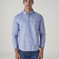 Men's Solid Button Down Collar Slim Fit Oxford Shirt - 20 View