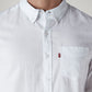 Men's Solid Button Down Collar Slim Fit Oxford Shirt - 20 View
