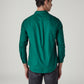 Men's Solid Button Down Collar Slim Fit Oxford Shirt - 20 View