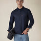 Men's Solid Button Down Collar Slim Fit Oxford Shirt - 3d0a19b4-0a61-44ee-a6d1-0631dbfe4606 View
