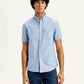 Men's Solid Slim Fit Oxford Shirt - Front View