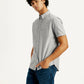 Men's Solid Slim Fit Oxford Shirt - Side View
