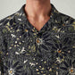 Men's Floral Relaxed Fit Resort Collar Shirt - Detail View