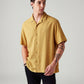 Men's Textured Relaxed Fit Camp Shirt - Styleshot View
