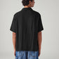 Men's Solid Relaxed Fit Resort Collar Shirt - Back View